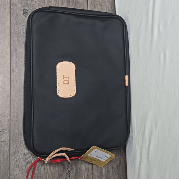 Jon Hart Black Nylon 13" Computer Laptop Sleeve - Picture 2 of 6